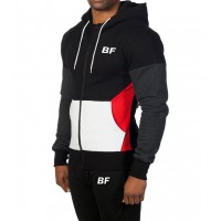 fitness clothing custom embroidered gym men's hoodie
